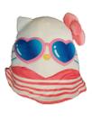 Pelúcia Squishmallows Hello Kitty com Maiô e Óculos de Sol