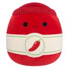 Pelúcia Squishmallows Illia Red Sriracha 40 cm - Boneco Macio Grande