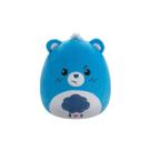 Pelúcia Squishmallows Ursinhos Carinhosos Zangadinho Grumpy Bear Azul 20cm Sunny