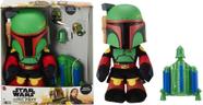 Pelúcia Star Wars Boba Fett Com Lança Foguete - The Book Of Boba Fett - Mattel - HHC61