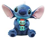 Pelúcia Stitch Com Boneca Xepa Scrump - 25cm Linda