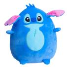 Pelúcia Stitch Disney Almofada Infantil Azul Decorativa 28Cm