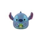 Pelúcia Stitch Squishmallows Disney Sunny Segurando Sapo 16cm Original