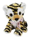 Pelúcia Tigre Com Laço Sentado 22cm Pelúcia Tigre Com Laço Sentado 22cm