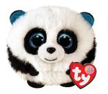 Pelúcia Ty Beanie Balls Puff Redonda - Panda Bamboo