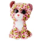 Pelúcia Ty Beanie Boo Leopardo Lainey Olhinhos de Glitter