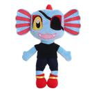 Pelúcia Undertale Undyne Peixe Guerreiro Azul 30 cm