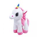 Pelúcia Unicórnio Branco Chifre Arco Íris 41 cm Fofytoys - DRINA