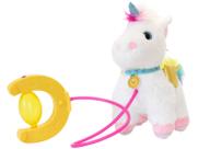 Pelúcia Unicórnio Walking Petz Emite Som Multikids