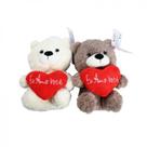 Pelucia urso c/coracao 20cm sort brink+