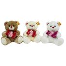 Pelucia Urso Coracoes Amo Voce 30cm Item Sortido