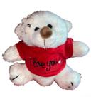 Pelúcia Wu Urso Dodói Branco Mini