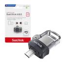 Pen Drive 128gb Usb 3.0 Ultra Dual Drive OTG SDDD3-128G-G46 Sandisk