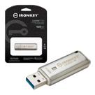 Pen Drive 128gb Usb 3.2 Com Criptografia IronKey Locker+ 50 IKLP50/128GB Kingston