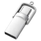 Pen Drive 16GB Dual Flash Drive USB 3.O e USB-C OTG Metálico Pen Drive 16GB Dual Flash Drive USB 3.O e USB-C OTG Metálico