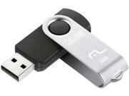 Pen drive 32 gb twist preto usb 3.0 pd989 multilaser