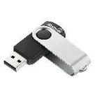 Pen Drive 32gb Twist2 Preto/prata Pd589 Pen Drive 32gb Twist2 Preto/prata Pd589