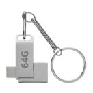 Pen Drive 64GB 2 em 1 USB 3.2 e USB-C Alta Velocidade