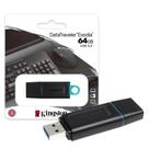 Pen Drive 64GB Kingston Data Traveler Exodia USB 3.2 Gen 1 Preto DTX64GB