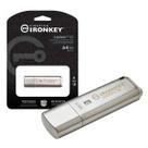 Pen Drive 64gb Usb 3.2 Com Criptografia IronKey Locker+ 50 IKLP50/64GB Kingston