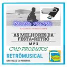 Pen drive 8gb com Músicas = As Melhores da Festa Retrô (mp3)Em Pastas