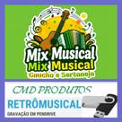 Pen drive 8gb com Músicas = Mix Musical Gaúcha e Sertaneja (mp3) Em Pastas
