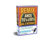 Pen drive 8gb com Músicas - Remix Nac. e Internac. Anos 70's á 00's (mp3)
