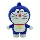 Pen Drive 8GB Doraemon Gato Cósmico USB 2.0 Personagem Anime Japonês Azul