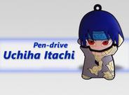 Pen Drive 8GB Itachi Uchiha Naruto Shippuden Akatsuki - Memória Flash USB Boneco Anime Geek
