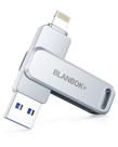 Pen drive BLANBOK+ 512 GB MFi certificado para iPhone