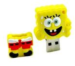 Pen Drive Bob Esponja 8GB - Pendrive Personalizado Personagem de Desenho Animado