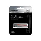 Pen Drive Hiksemi Dual Slim Usb 3.2 Cinza HS-USB-E307C Pen Drive Hiksemi Dual Slim Usb 3.2 Cinza HS-USB-E307C