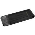 Pen Drive Kingston Datatraveler 70 64GB USB-C - DT70/64GB Pen Drive Kingston Datatraveler 70 64GB USB-C - DT70/64GB