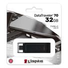 Pen Drive Kingston DataTraveler 70 DT70 32gb USB-C 3.2