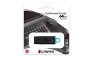Pen drive Kingston Exodia de 64GB padrão USB velocidade 3.2
