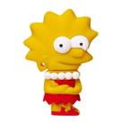 Pen Drive Lisa Simpson 8GB Os Simpsons USB 2.0 Boneco Personagem Silicone Amarelo