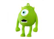 Pen Drive Mike Wazowski 8GB Monstros S.A. Disney Pixar USB 2.0 Borracha Verde