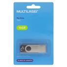 Pen Drive Multilaser Twister 16GB - Armazenamento Seguro e Prático