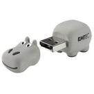 Pen Drive Safári Hipopótamo 4Gb Ekmmd4gm324 Emtec