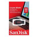 Pen Drive SanDisk Cruzer Blade 32GB USB 2.0 Flash Drive Compacto Original