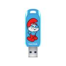 Pen Drive SanDisk Smurfs USB 3.2 Gen 1 64GB Azul SDCZIS128GG46