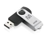 Pen Drive Twist 64GB USB Leitura 10MB/s e Gravação 3MB/s Preto Multilaser - PD590