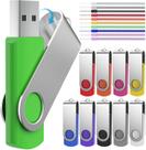 Pen Drive USB FEBNISCTE 64GB - Pacote com 10 Unidades - USB 2.0 Pen Drive USB FEBNISCTE 64GB - Pacote com 10 Unidades - USB 2.0