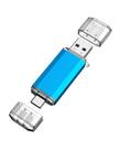 Pen Drive USB KOOTION 32 GB USB 3.0 Tipo C OTG Azul Pen Drive USB KOOTION 32 GB USB 3.0 Tipo C OTG Azul