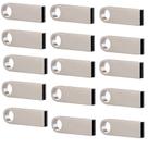 Pen Drive USB lcwamy 16GB Mini de Metal - Pacote com 100