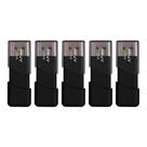 Pen Drive USB PNY Attaché 3 128GB - 2.0 - Preto (Pacote com 5 Unidades)
