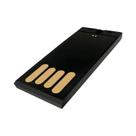 Pen Drive USB Ultra Fino Preto À Prova d'Água De Alta Capacidade 128GB Leve 64GB Pen Drive USB Ultra Fino Preto À Prova d'Água De Alta Capacidade 128GB Leve 64GB