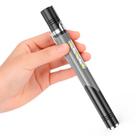 Pen Light Mini LED USB Charging 3 modos ABS cinza 14,7 cm