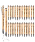 Pen Mr. Pen Bible Verse Bamboo, pacote com 30 tintas pretas de 1 mm Pen Mr. Pen Bible Verse Bamboo, pacote com 30 tintas pretas de 1 mm