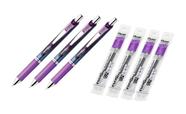 Pen Pentel EnerGel RTX Retráctil con Tinta Violeta 0,7 mm Paquete de 3 Pen Pentel EnerGel RTX Retráctil con Tinta Violeta 0,7 mm Paquete de 3
